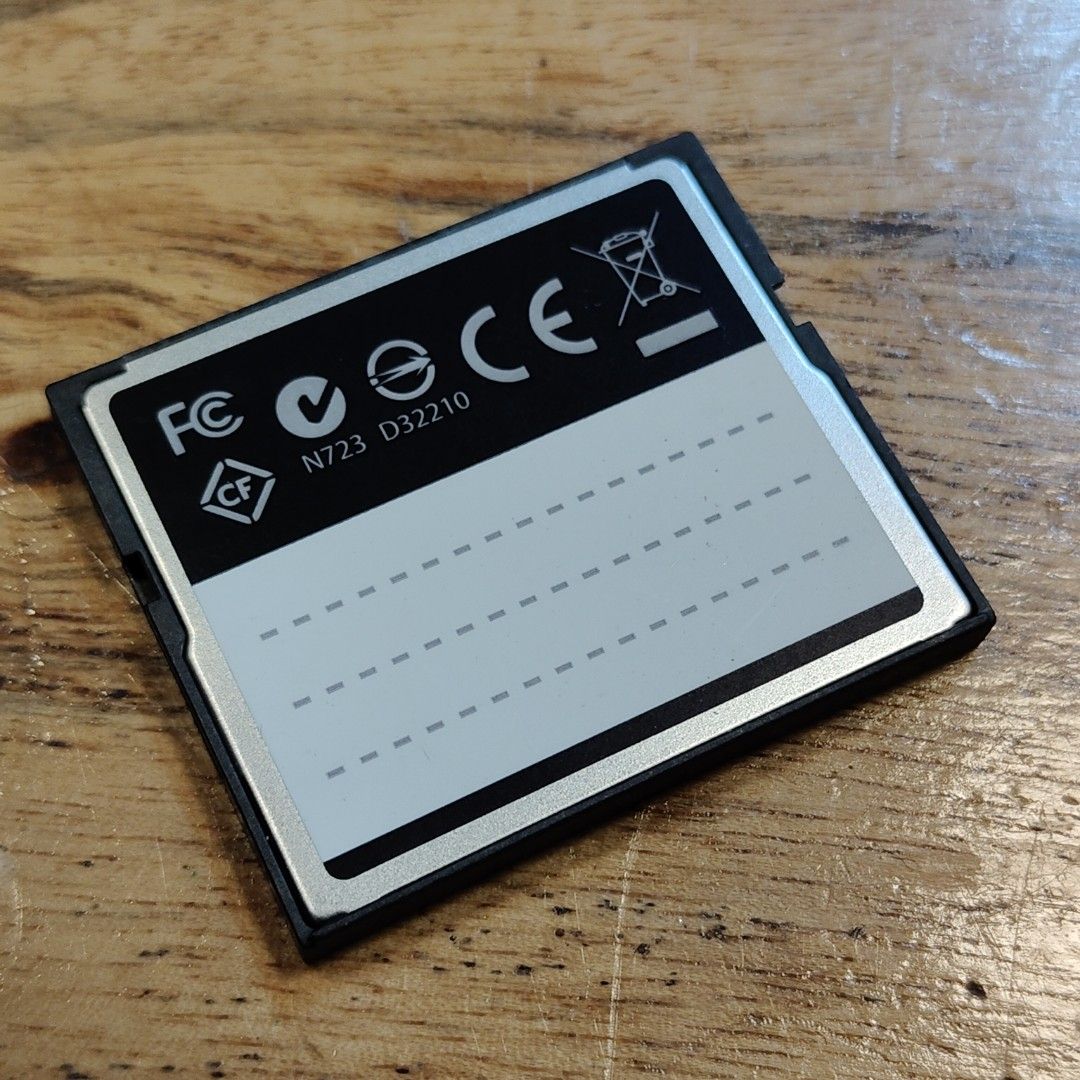 Toshiba Exceria 32GB CompactFlash Card (Category: Memory & SD Cards) located in Manila. Submitted by rossinicalabig (Listing ID 1437665678, Image 3). Description: 1600 PESOS ONLY - Toshiba Exceria 32GB CompactFlash Card - Read Speed: 150MB/s - Write Speed: 120MB/s - Supports UDMA 7 - 1000x Speed Rating - Compatible with DSLR cameras and devices. Check,test, pickup at our photo/video studio in Sta.Mesa Mla..