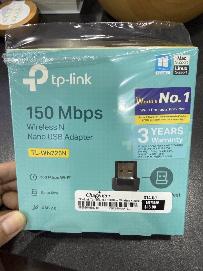 TP-Link 150Mbps Wireless N Nano USB Adapter452674521809571840