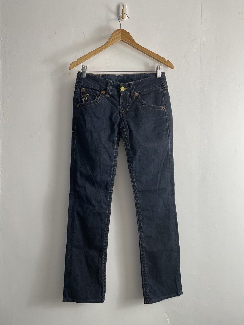 True Religion Denim Jeans (Category: Jeans) located in Cagayan de Oro. Submitted by providence.ph (Listing ID 1437663958, Image 1). Description: True Religion Denim Jeans Code- 110 Waist- 28-29 inch Crotch- 7 Length- 37.5 Leg opening- 14 Conditions rate: 10/10 Color rate: 10/10 —————————— Mine - ₱900 Steal - ₱949 Grab - ₱999 PS: Grab will automatically yours with free shipping fee. MOP: G-cash +shipping fee NOTE! Kindly check the details first be