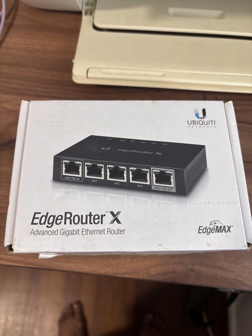 Ubiquiti EdgeRouter X - Advanced Gigabit Ethernet Router452995287730114560