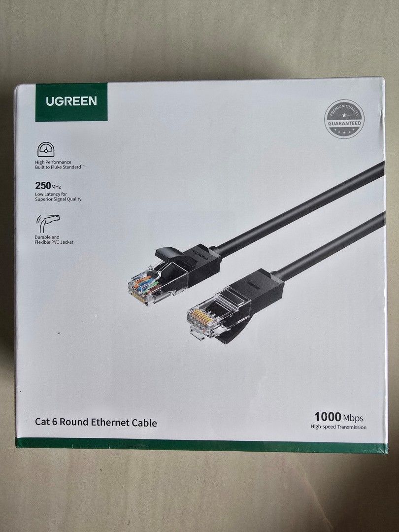 UGREEN Cat 6 Round Ethernet Cable - 15M
