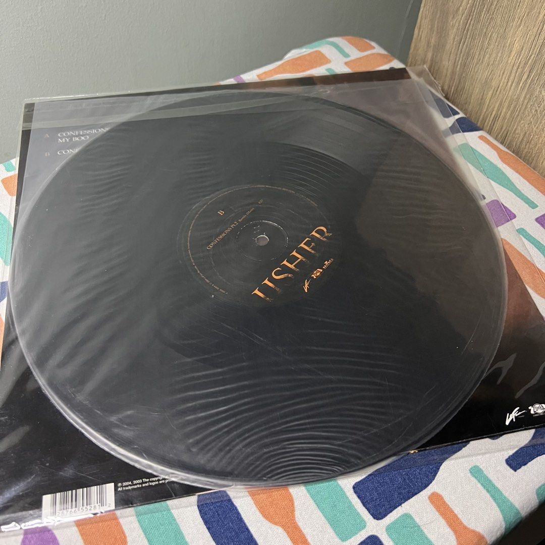 Usher - Confessions Part II/My Boo 12” (Category: Vinyls) located in Dumaguete. Submitted by spin_drs2.0 (Listing ID 1437591757, Image 2). Description: Selling from my personal collection; records are loved and cared for from day 1. Records come with new inner and outer sleeves. Shipping from Dumaguete City with fees shouldered by the buyer Courier: LBC only (~PHP400).