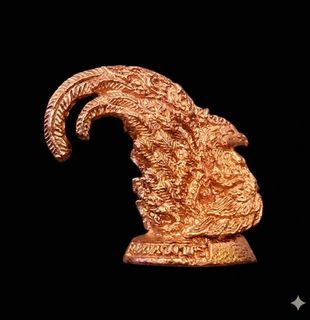 LP Ruay gai kai wealth rooster 2560 chicken 3d casing, Hobbies & Toys ...