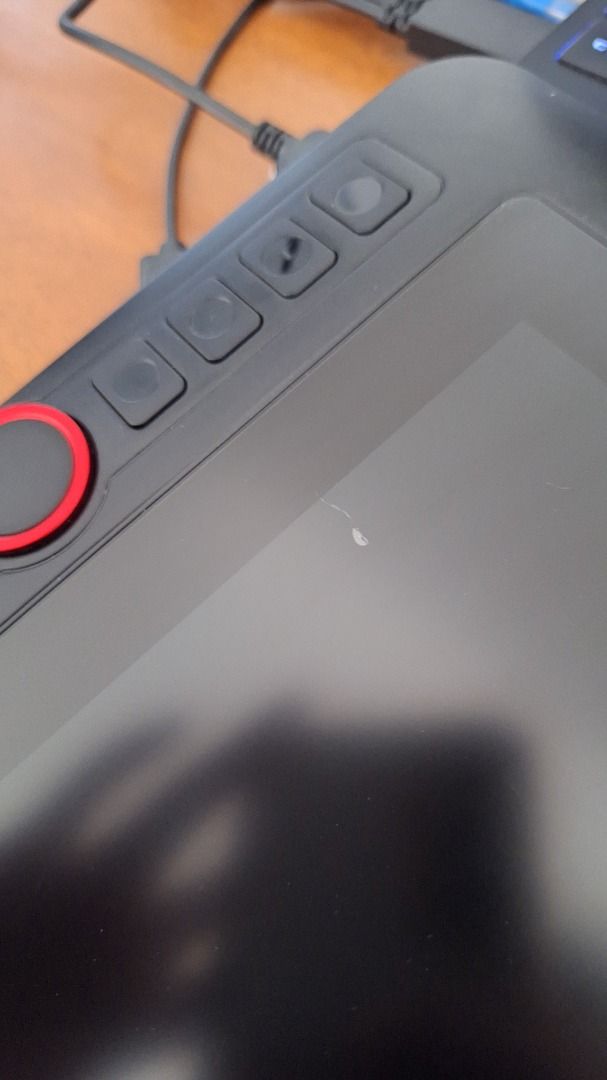 XP-PEN Artist 12 Pro | Pen Display Tablet (Category: Others) located in Pasig City. Submitted by crds_ (Listing ID 1437666038, Image 3). Description: - Barely used. - Includes most accessories with original box and packaging. - Drawing glove is new. Never used. - Cables are new. Bought from the XP-Pen Official Store. - Buttons and knob works perfectly. FLAWS: - Has a small crack on the screen protector but it's hardly noticeable and doesn't affec