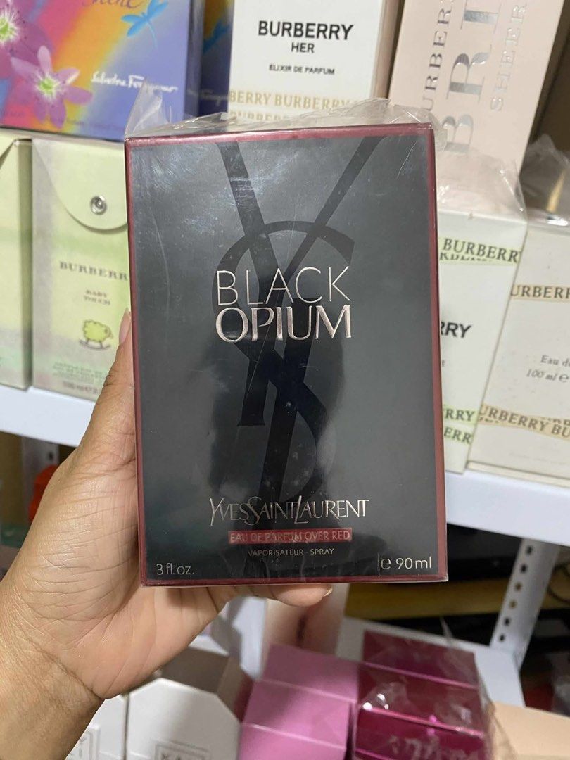 YSL BLACK OPIUM OVER RED | PREMIUM QUALITY (Category: Fragrance & Deodorants) located in Manila. Submitted by embere_shop (Listing ID 1437615100, Image 1). Description: 📌Perfect gift for birthdays, o kahit anong okasyon! ✨Hindi ka mapapahiya, promise same na same sa 0G ang amoy at long-lasting pa. Kung may budget ka, ito na ang best choice mo💗💐 📌Please read the last image carefully - all details are already provided. ❗️Offers below the regula