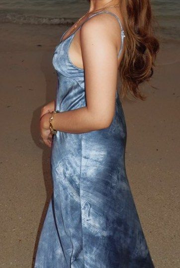 Zara Blue Silk Dress (Category: Dresses) located in Caloocan City. Submitted by aeripreloved (Listing ID 1437627450, Image 3). Description: .