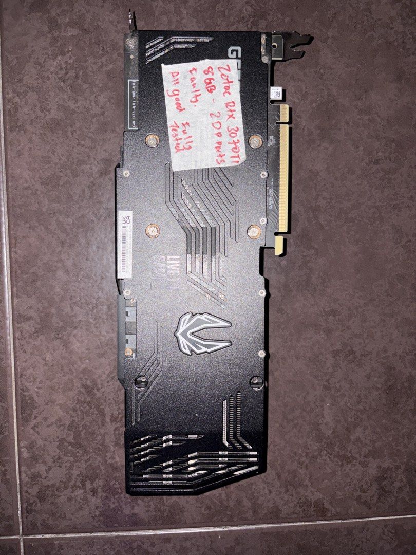 Zotac GeForce RTX 3070 Ti 8GB Graphics Card453546475468236804