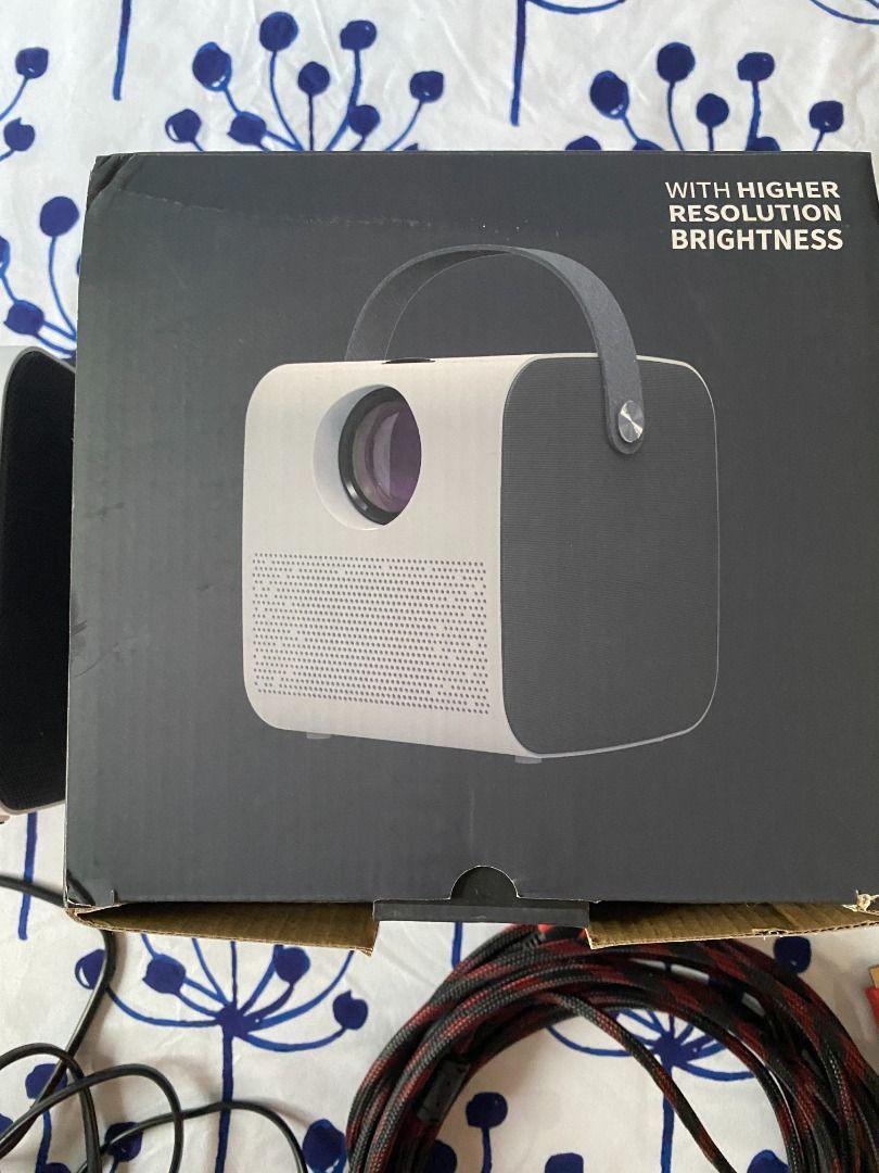 120 inch Projector Android 9.0 Version (Category: Projectors) located in Manila. Submitted by angel-englishonly (Listing ID 1437793990, Image 2). Description: - Multi-screen support - WiFi and Bluetooth enabled - Android 9.0 - iPhone compatible - Includes remote control, power cable, and AV cable *Additional long cable for free *The battery lid of the remote control is taped because it opens easily [ 3mCable for give a way ] Please check the phot