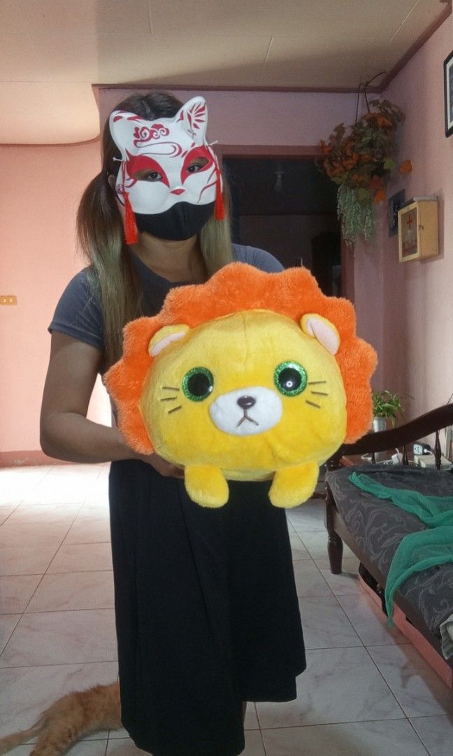 30cm cute eyes lion amuse stuffedtoys (Category: Plushies & Soft Toys) located in Echague. Submitted by manikaisabelavarietyshop (Listing ID 1437870921, Image 2). Description: 30cm cute eyes lion amuse stuffedtoys.
