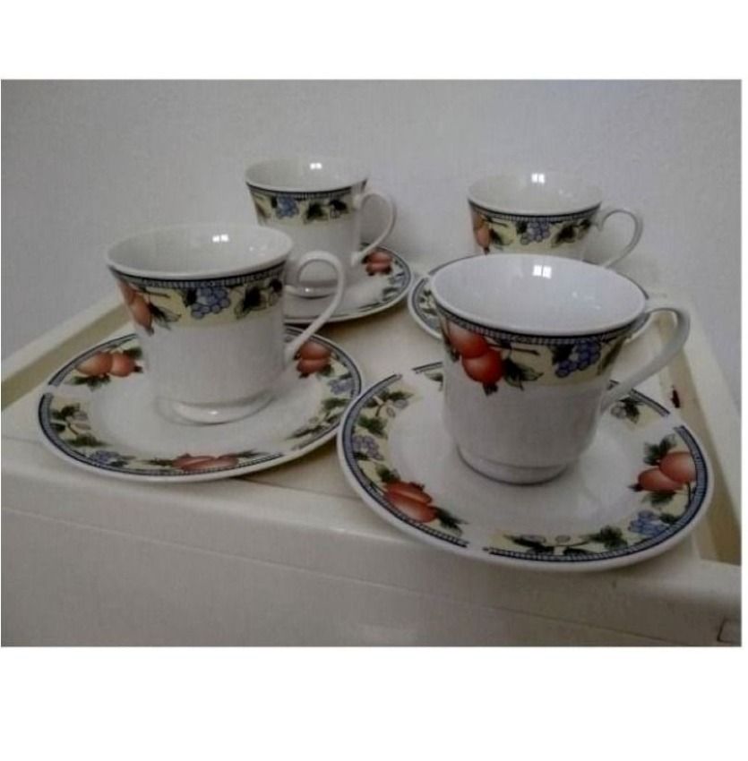 6  Tea Cups & Matching Saucers453833723563233280