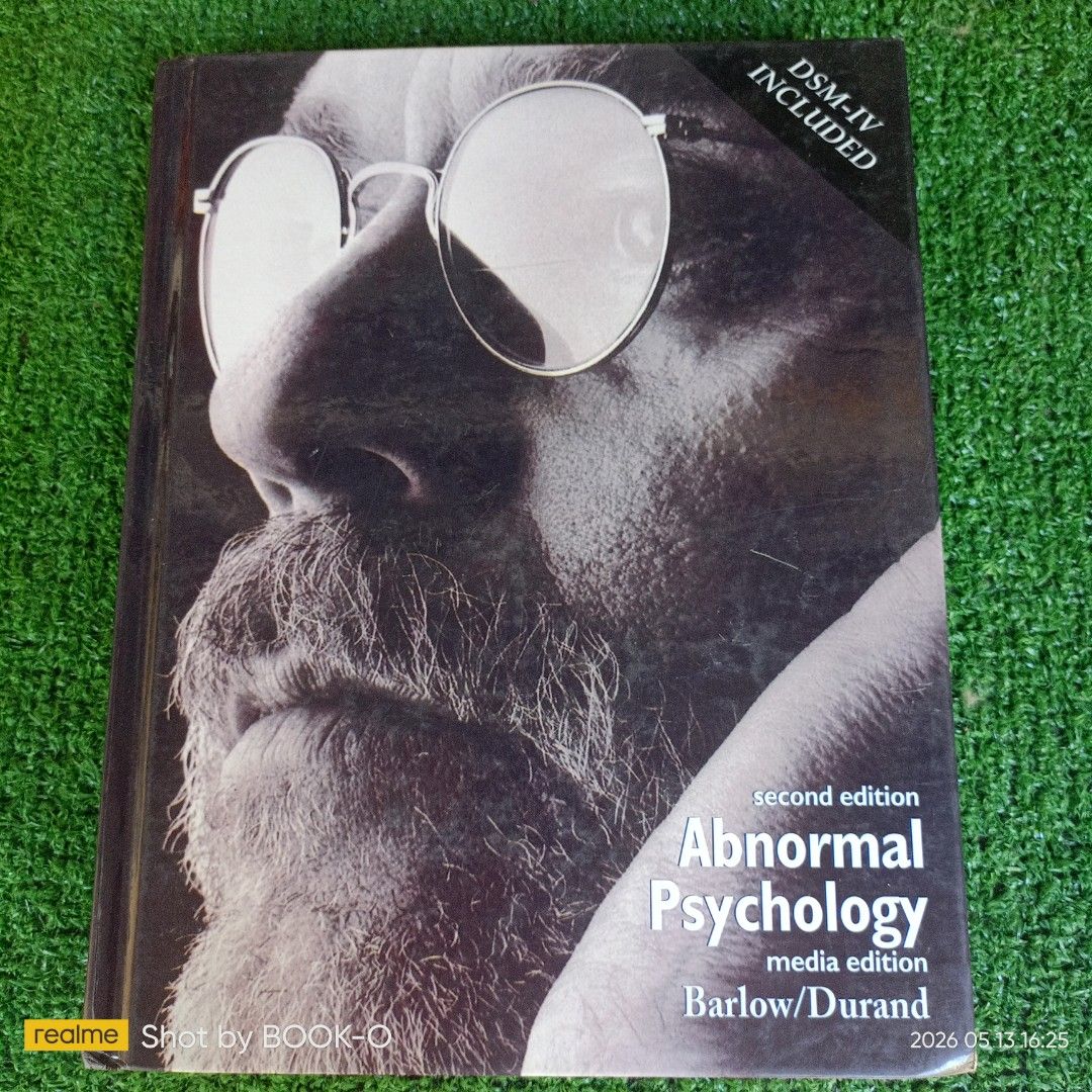 Abnormal Psychology by Barlow/ Durand (Category: Textbooks) located in Polangui. Submitted by jumyrace2 (Listing ID 1437797935, Image 1). Description: .