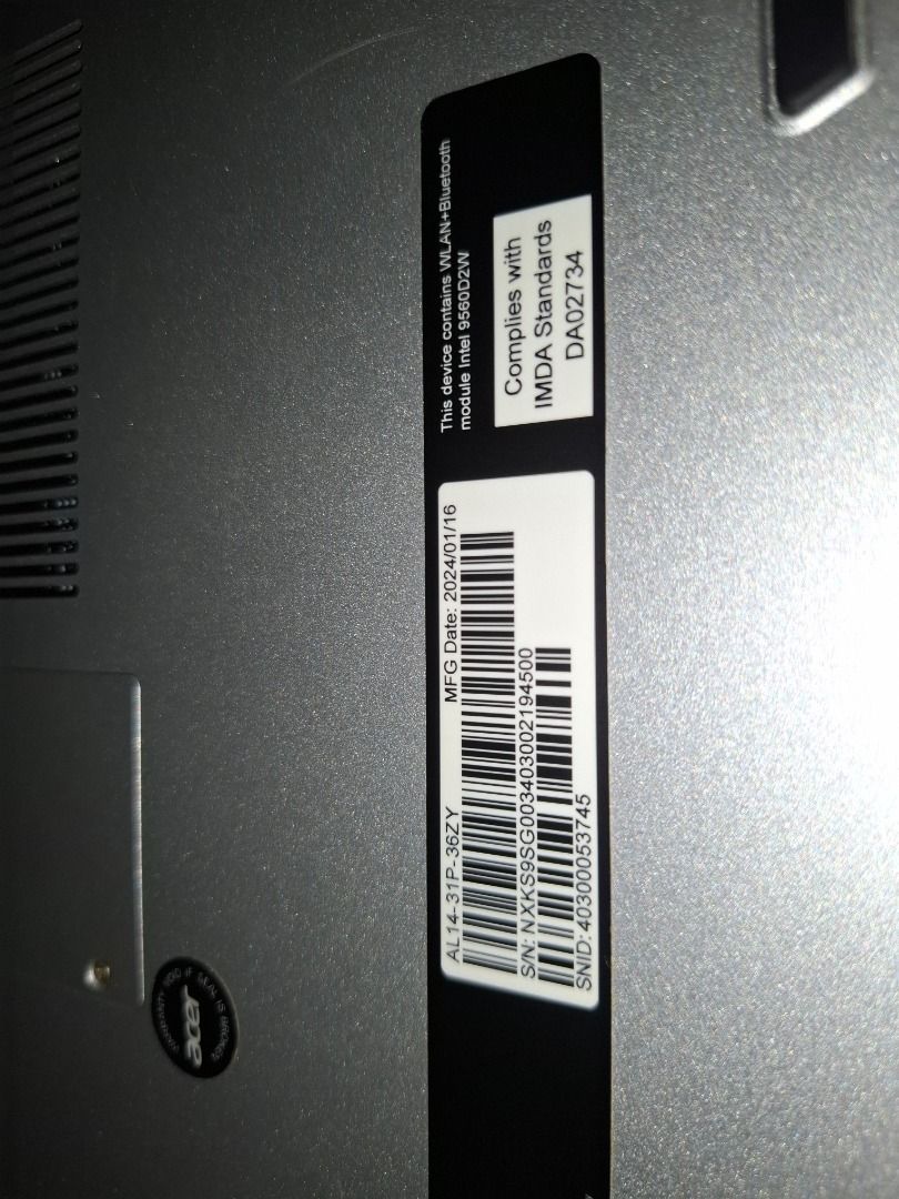 Acer Aspire Lite 14454024455343329282