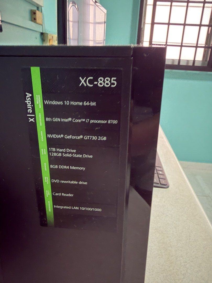 Acer Aspire X XC-885 Desktop PC454247612249559043