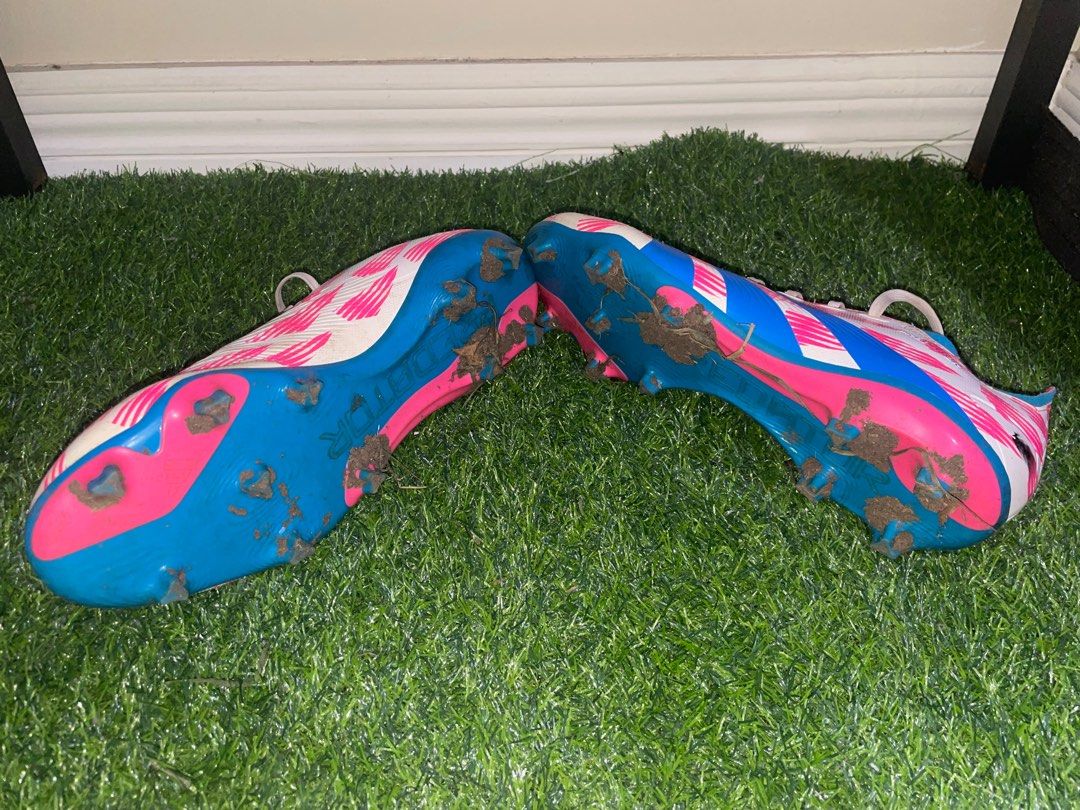 Adidas Predator League (Reemergence Pack) - 10US (Category: Sneakers) located in Davao. Submitted by fjgrz (Listing ID 1437826842, Image 3). Description: Size 10US (see pics) Issue: Just needs cleaning Rfs: Decluttering .