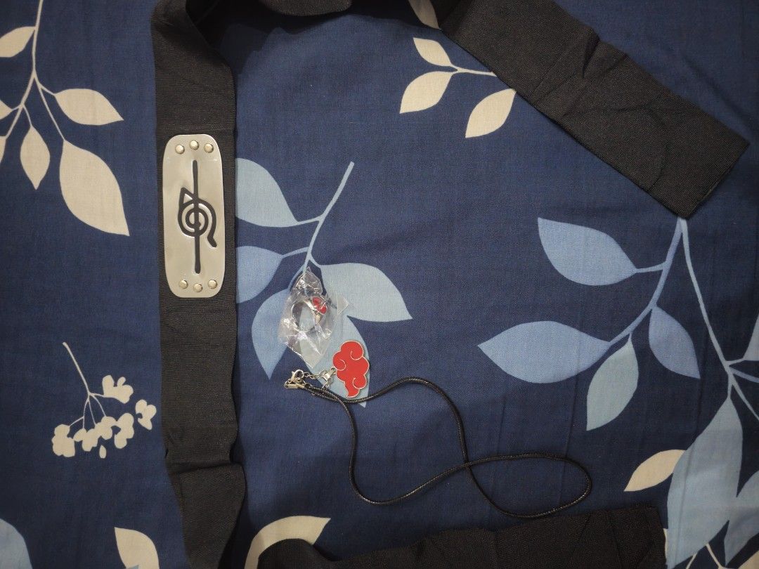 Akatsuki Cloak and Headband Set (Category: Everything Else Others) located in Manila. Submitted by cgjdeclutter (Listing ID 1437803448, Image 3). Description: NARUTO Akatsuki Cloak (Cosplay Jacket) For Kids / Adults (Unisex) Includes accessories Size: XL Condition: 2nd hand but not used (like new) Price: P400 • 📍 Tondo, Manila Area • Willing to provide a valid I.D. for legitimacy • Payment first before booking via Lalamove for security on both b
