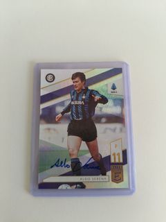 WTT WTS Alessandro Nesta Panini Nobility Soccer Crescent Signatures ...