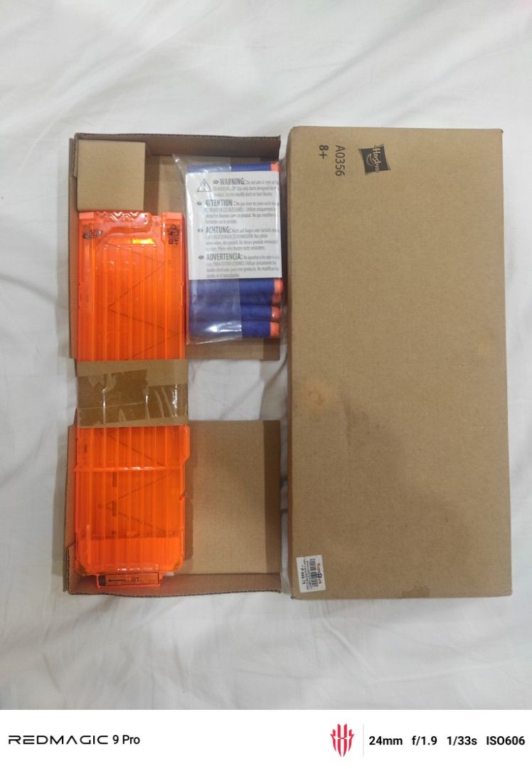 Ammo and Magazine Nerf gun (Category: Action & Battle Toys) located in Manila. Submitted by tochi090910 (Listing ID 1437818898, Image 1). Description: .