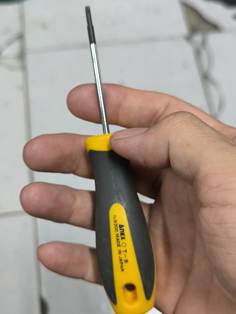 Anex No. 6300 T8 Hexlobe (Torx) Screwdriver (Category: Home Improvement Tools & Accessories) located in Angeles City. Submitted by yellowbrickstore (Listing ID 1437900791, Image 3). Description: Anex No. 6300 T8 Hexlobe (Torx) Screwdriver. It is a high-quality hand tool manufactured by the Japanese brand Anex (Kaneko Manufacturing) in Sanjo, Niigata, Japan. shipping via jnt express Saturday sked only pick up AC lnw Pampanga gcash Gotyme payment.