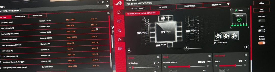 ASUS ROG astral RTX 5090 Graphics Card