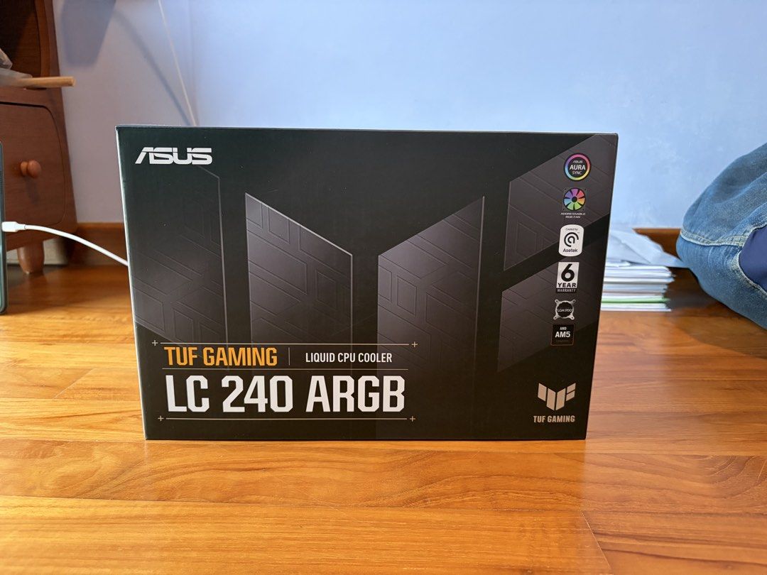 ASUS TUF Gaming LC 240 ARGB Liquid CPU Cooler