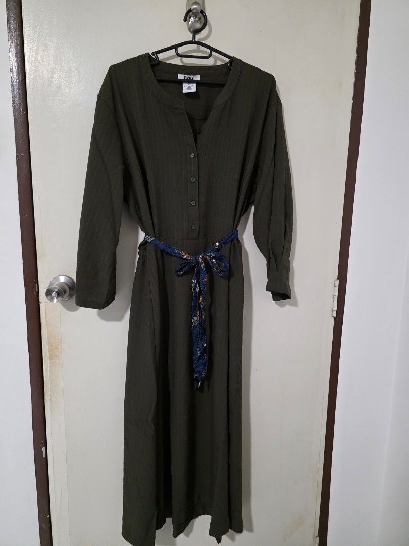 AUTHENTIC DKNY Pure Olive Green Dress with Belt, Women's Fashion, Dresses & Sets, Dresses on Carousell AUTHENTIC DKNY Pure Olive Green Dress with Belt, Women's Fashion, Dresses & Sets, Dresses on Carousell