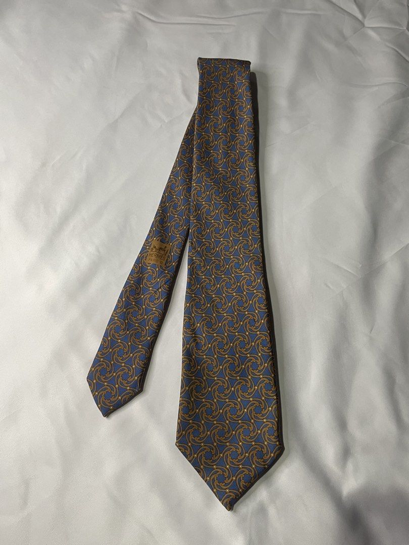 Authentic HERMES Necktie (Category: Luxury Accessories) located in Santa Cruz. Submitted by hongkongmarketph (Listing ID 1437898264, Image 1). Description: Good as new Authentic .
