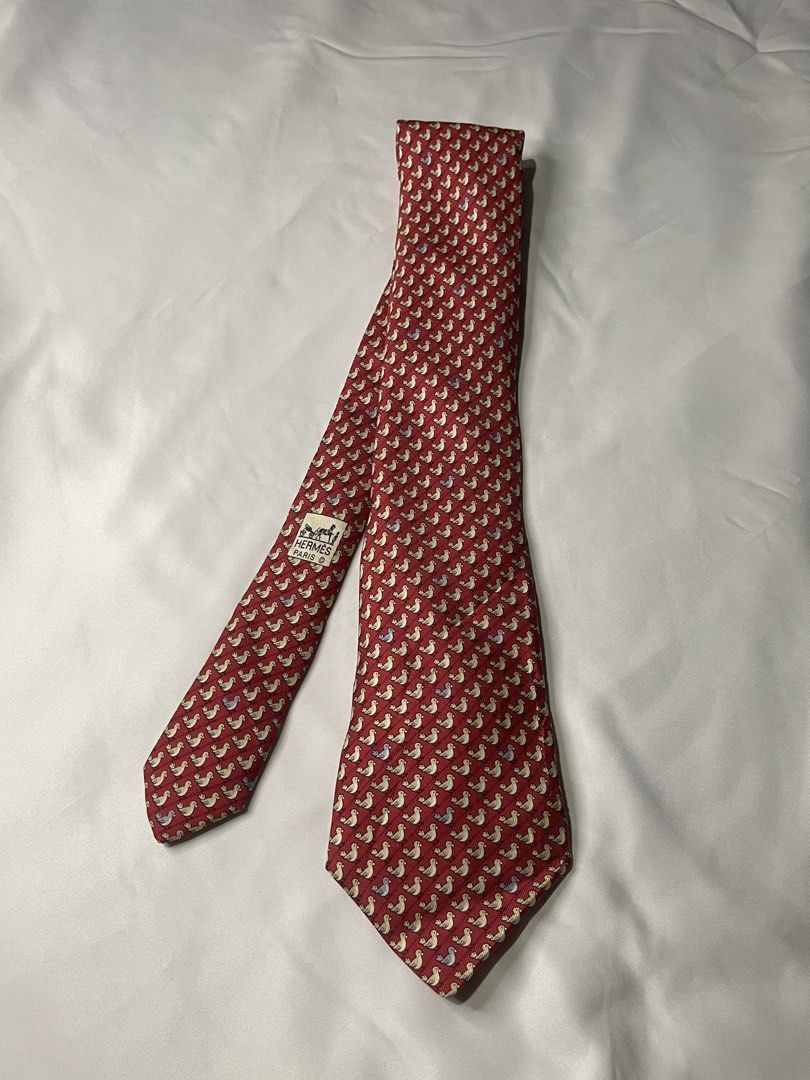 Authentic HERMES Necktie (Category: Luxury Accessories) located in Santa Cruz. Submitted by hongkongmarketph (Listing ID 1437898362, Image 1). Description: Good as new Authentic .