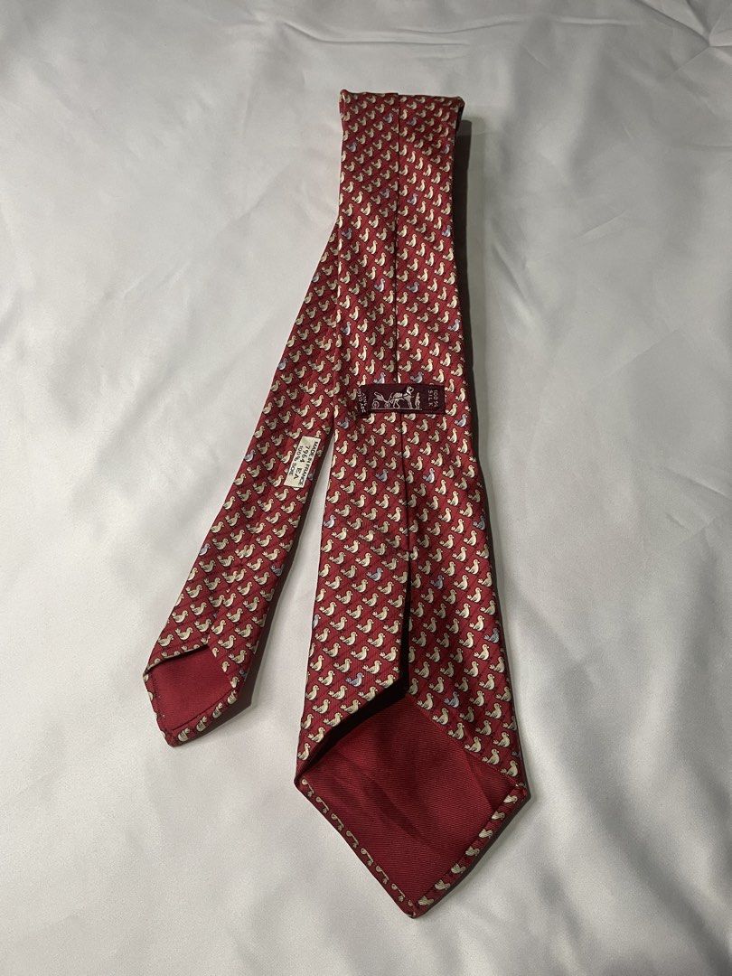 Authentic HERMES Necktie (Category: Luxury Accessories) located in Santa Cruz. Submitted by hongkongmarketph (Listing ID 1437898362, Image 3). Description: Good as new Authentic .