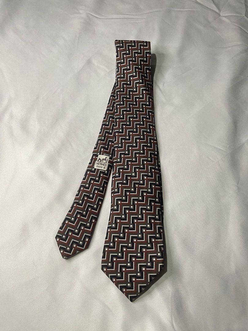 Authentic HERMES Necktie (Category: Luxury Accessories) located in Santa Cruz. Submitted by hongkongmarketph (Listing ID 1437898558, Image 1). Description: Good as new Authentic .