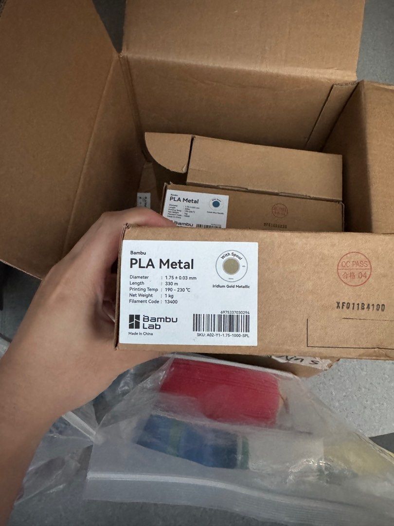 Bambu Lab PLA Matte & Metal 3D Printer Filament453648591346749441