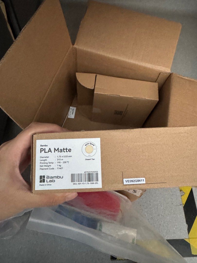 Bambu Lab PLA Matte & Metal 3D Printer Filament453648591346749440
