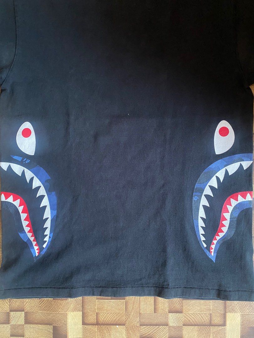 Bape shark camo (Category: Activewear) located in Manila. Submitted by upcycleutopia_ (Listing ID 1437841616, Image 2). Description: Authentic Size large All details are posted.