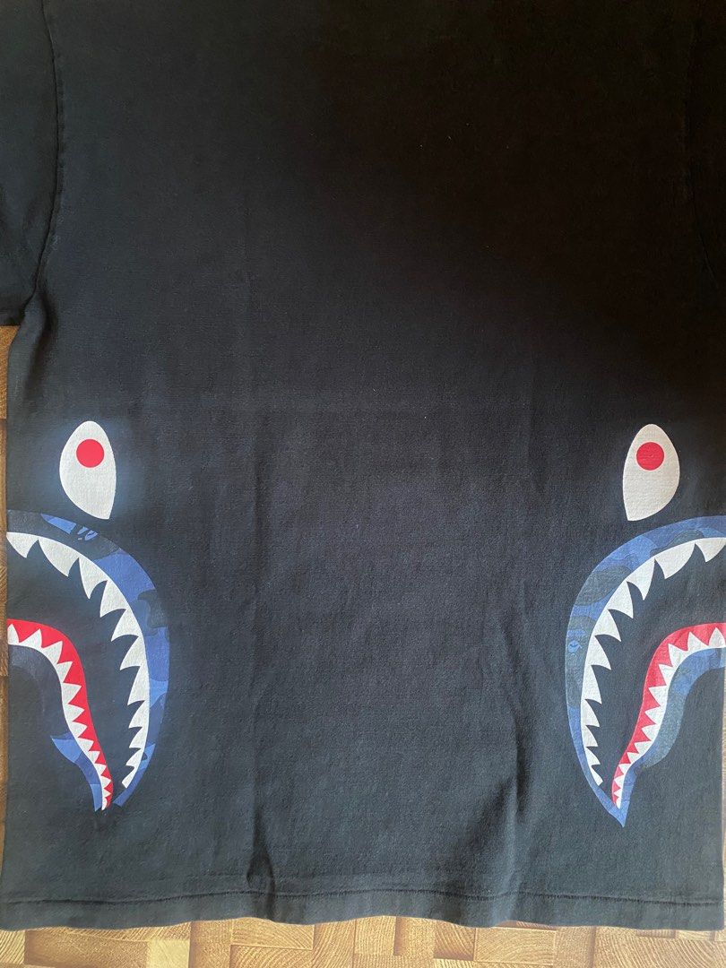 Bape shark camo (Category: Activewear) located in Manila. Submitted by upcycleutopia_ (Listing ID 1437841616, Image 3). Description: Authentic Size large All details are posted.