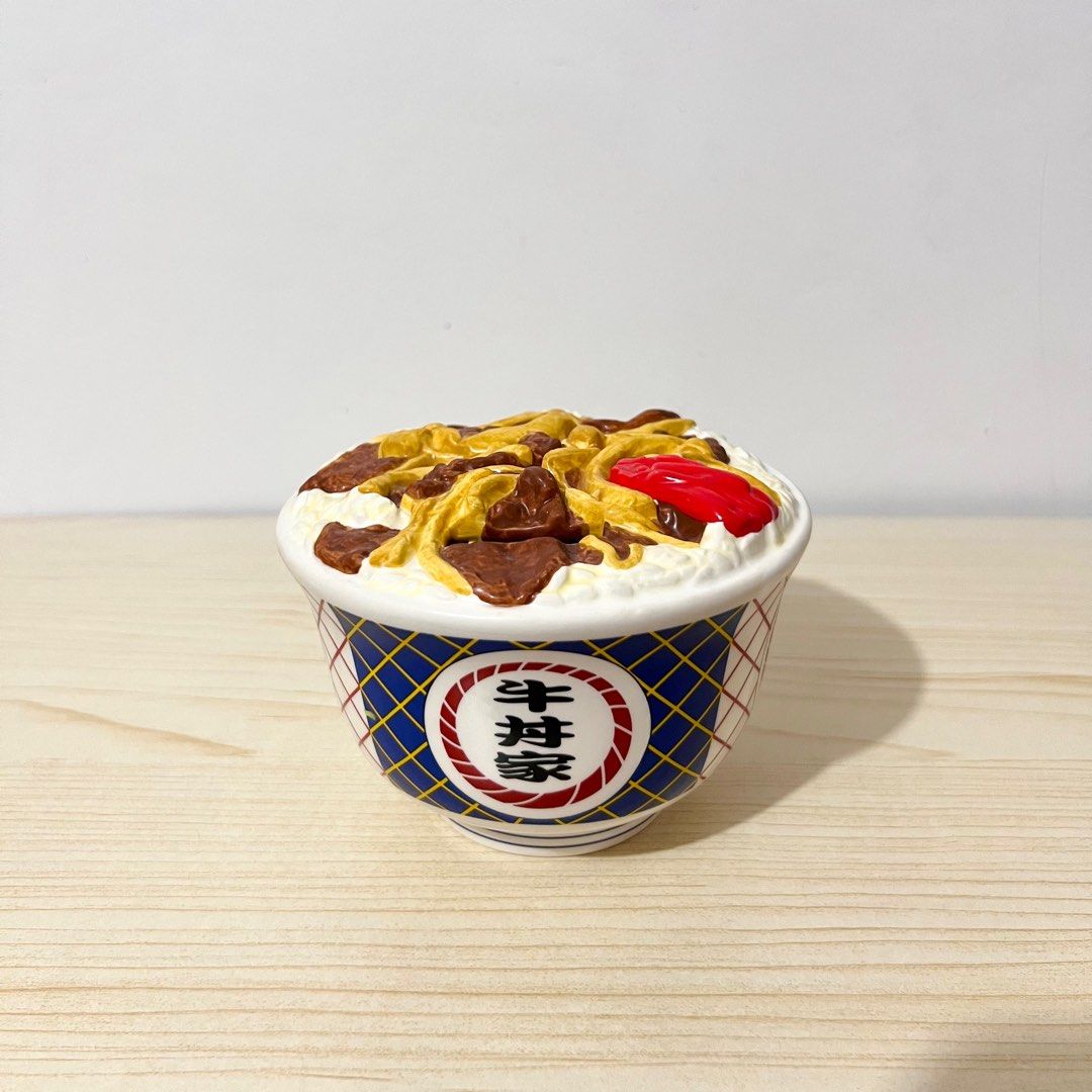 Beef Gyudon Ceramic Coin Bank 8x12cm - Php 500 (Category: Other Home Decor) located in Davao. Submitted by pandorastoybox (Listing ID 1437851052, Image 3). Description: Beef Gyudon Ceramic Coin Bank 8x12cm - Php 500.