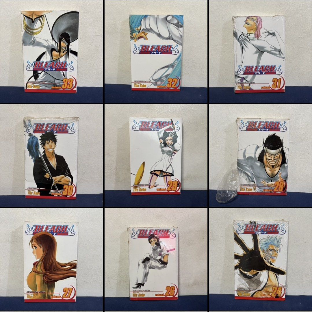 bleach manga (Category: Comics & Manga) located in Quezon City. Submitted by potchi.bns (Listing ID 1437875295, Image 1). Description: bleach manga 330 each available: 3, 12, 20, 21, 26 mop: gcash/maribank mod: lalamove or 🍊 app checkout — location: qc.