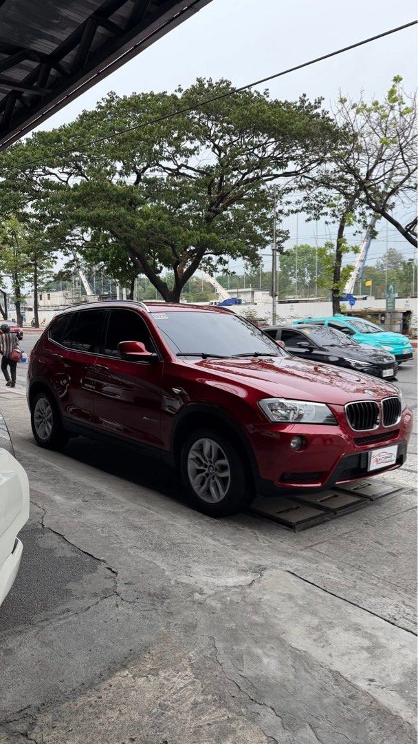BMW X3 2.0D Auto (Category: Used Cars) located in Quezon City. Submitted by automax1120 (Listing ID 1437806842, Image 3). Description: 2014 BMW X3 2.0D 💰 ₱928,000 (Negotiable upon actual viewing) Vehicle Details: • Automatic Transmission • Diesel Engine • Mileage: 83TKMS • Well Maintained | Good Condition • Ending Plate #1 Available Payment Options: • Cash • Trade-In • Bank Financing (✅ Guaranteed Fast Approval) ✨ See to appreciate!.