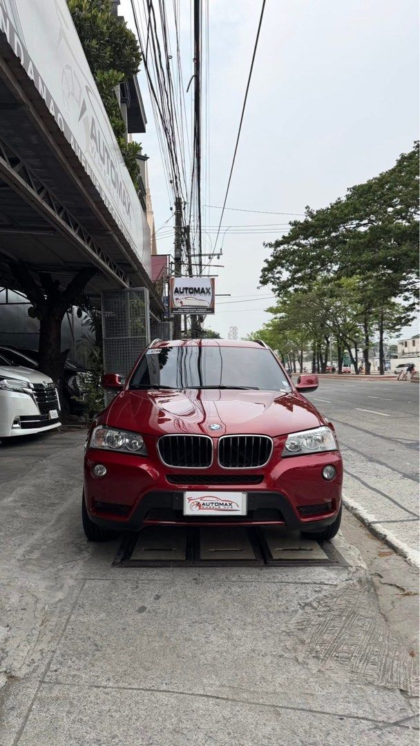 BMW X3 2.0D Auto (Category: Used Cars) located in Quezon City. Submitted by automax1120 (Listing ID 1437806842, Image 2). Description: 2014 BMW X3 2.0D 💰 ₱928,000 (Negotiable upon actual viewing) Vehicle Details: • Automatic Transmission • Diesel Engine • Mileage: 83TKMS • Well Maintained | Good Condition • Ending Plate #1 Available Payment Options: • Cash • Trade-In • Bank Financing (✅ Guaranteed Fast Approval) ✨ See to appreciate!.