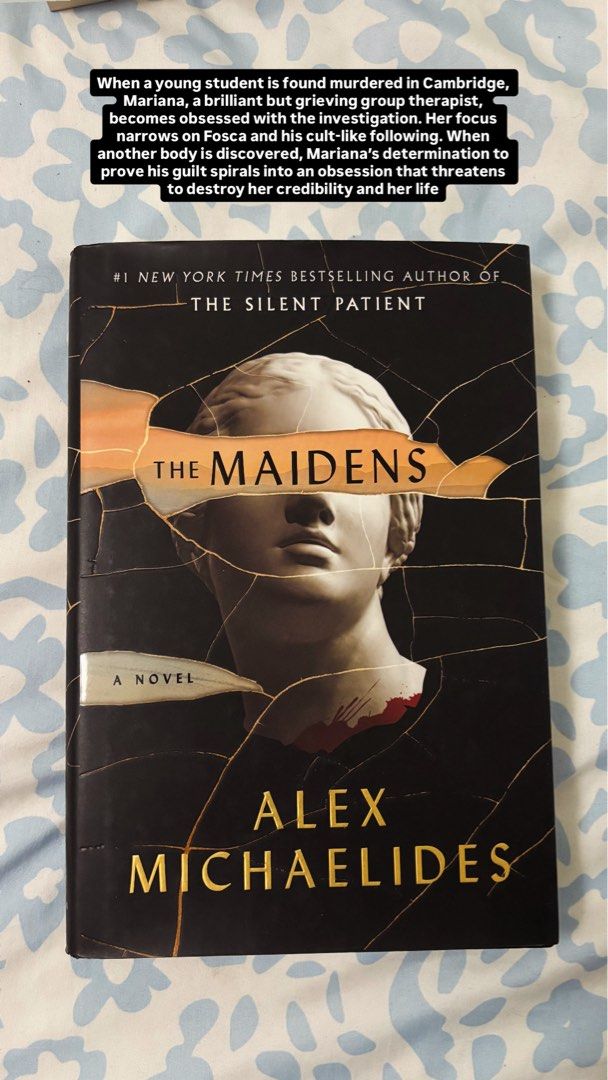 THRILLER BOOKS FOR SALE (Category: Storybooks) located in Paranaque City. Submitted by jaymacalinga (Listing ID 1437770057, Image 1). Description: THE MAIDENS HARDCOVER (300) WHAT MOVES THE DEAD HARDCOVER (400) WHAT FEASTS AT NIGHT HARDCOVER (400) THE WRITING RETREAT HARDCOVER (400) NEVER LIE PAPERBACK (300) - SOLD TAKE ALL PRICE 1500 CAN DO LALAMOVE, J&T OR MEET UP .