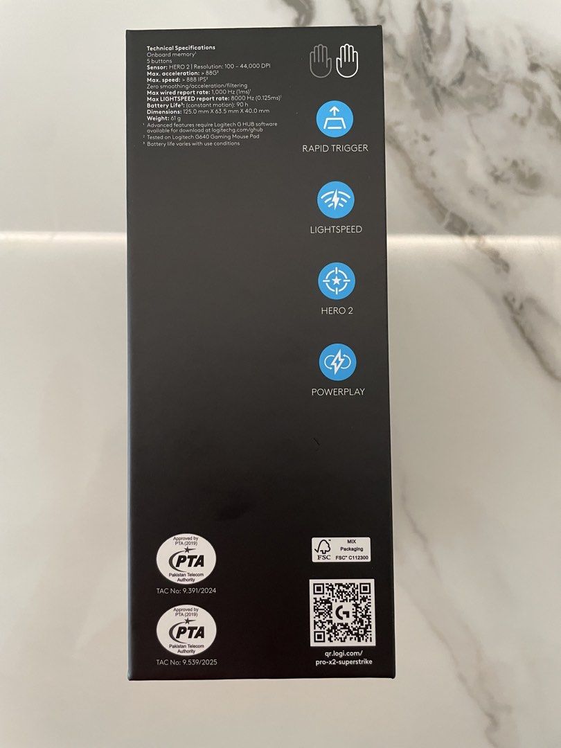 BRAND NEW Logitech G Pro X2 SUPERSTRIKE Gaming Mouse453765509614807043