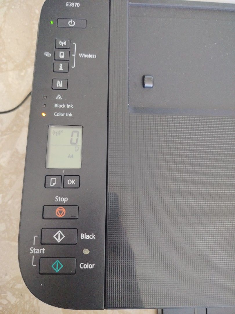 Canon E3370 All-in-One Printer453647684684359682