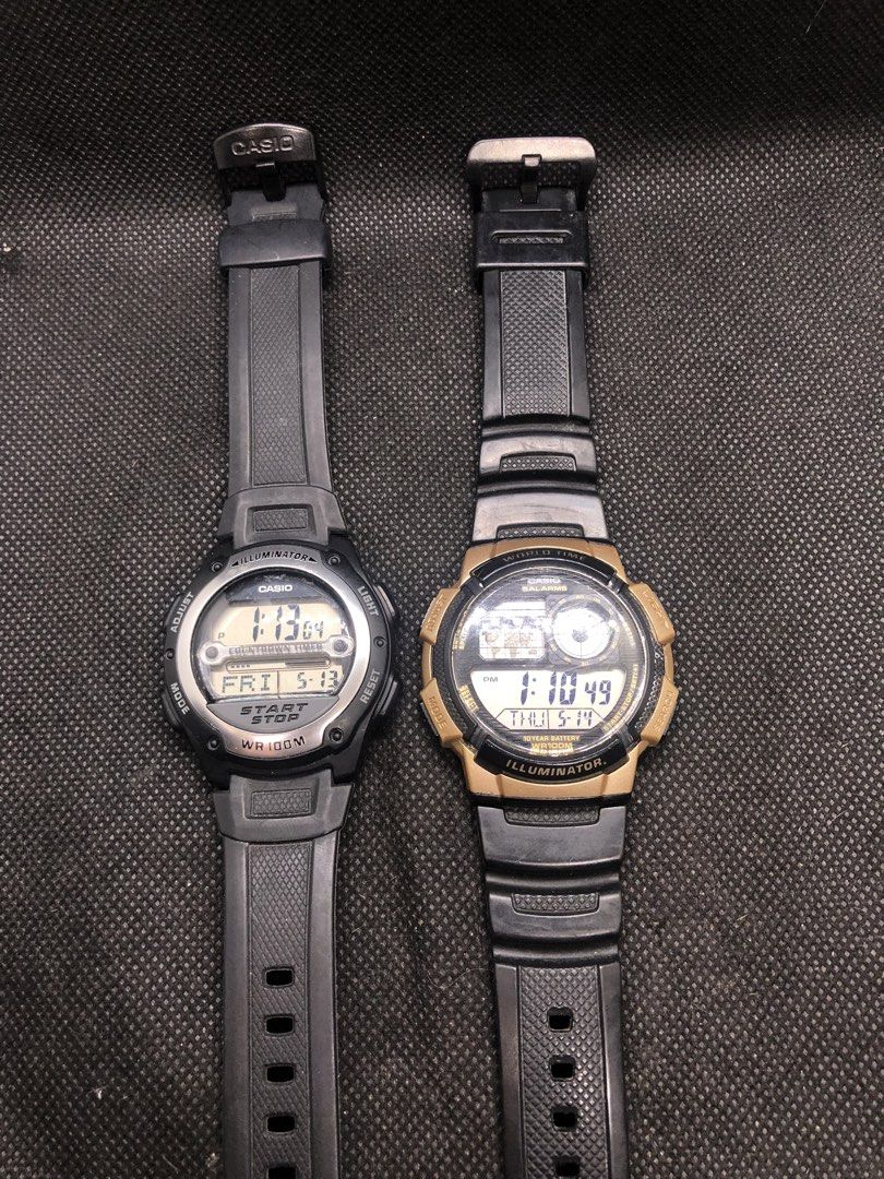 Casio Illuminator Vintage Digital Mens watch (Category: Women's Watches) located in Pasig City. Submitted by lailahbeauty (Listing ID 1437796833, Image 2). Description: For sale onhand Casio Illuminator Digital vintage Mens Watch. Price ₱1,000 each. Original Preloved watch from Japan. Working product. For more details you can contact me directly for fast transaction. Buy now! I can shipping nationwide! - Casio Digital Watches for Sale! - Watch 1: