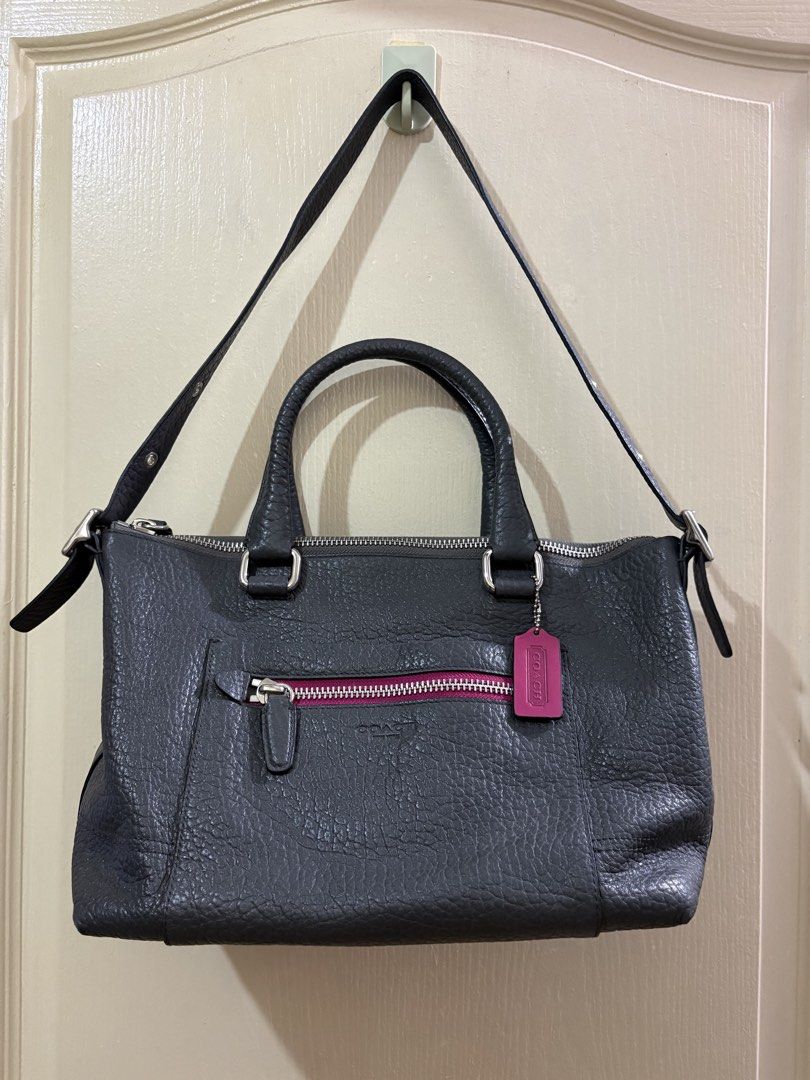 Coach Eastwest Satchel Bag (Category: Luxury Bags & Wallets) located in Pasig City. Submitted by shopsmart.mnl (Listing ID 1437889927, Image 2). Description: Super excellent condition No flaws in and out Can fit ipad 14” x 9 x.