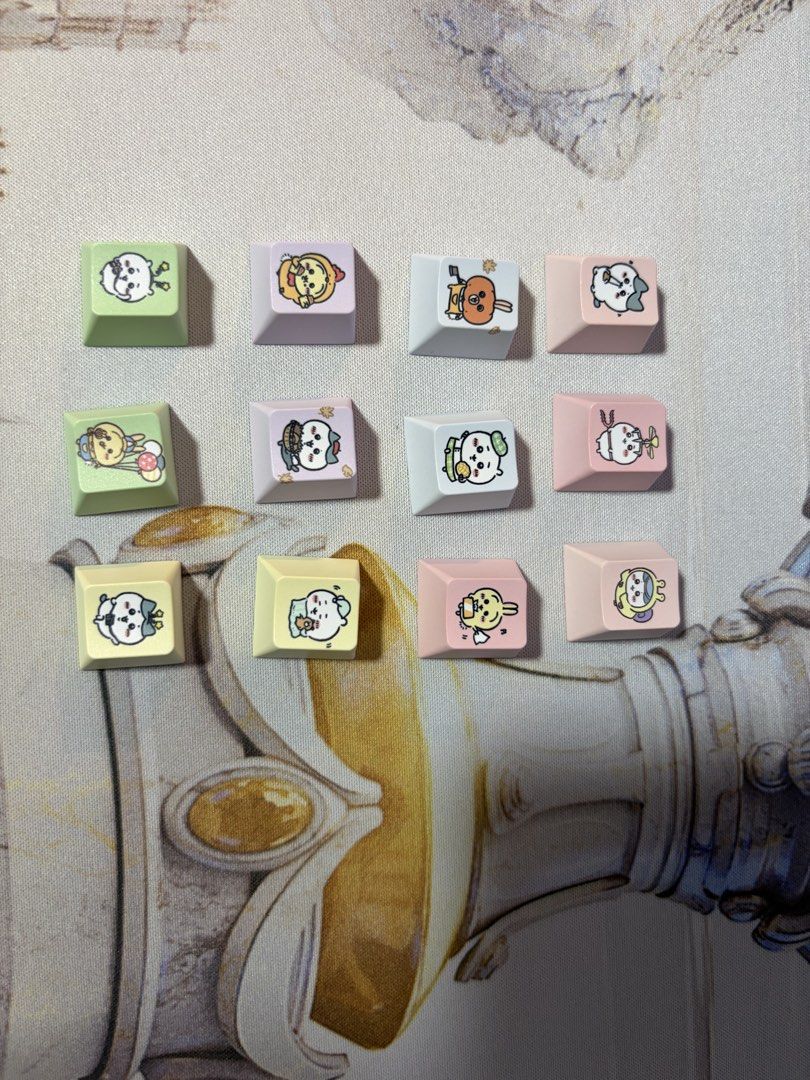Custom Cute Chiikawa Keycaps Set454137401542584320