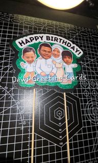 Cake/Cupcake Toppers, Standee, Shake Head/Bodies Collection item 1