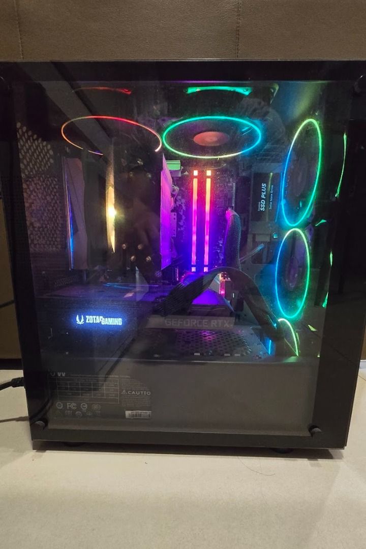 Custom Gaming PC RTX 3070453757724693647360
