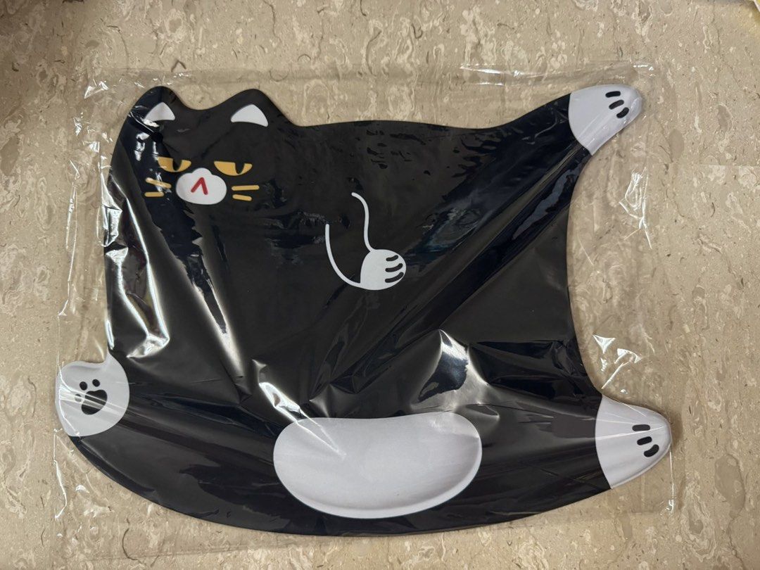 Cute Black Cat Mousepad454140033762611200