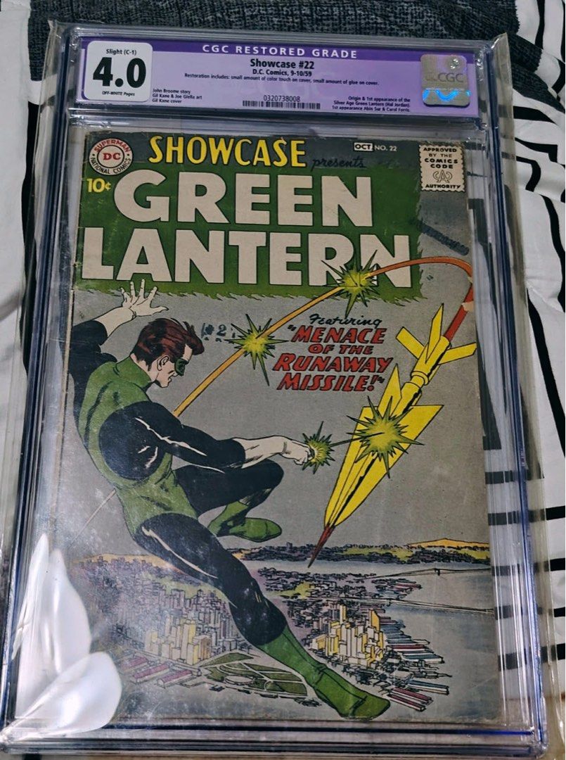 DC Comics Showcase Presents Green Lantern 22 CGC 4.0 (Category: Comics & Manga) located in Manila. Submitted by zoomeum (Listing ID 1437913741, Image 1). Description: Showcase Presents Green Lantern 22 CGC 4.0 For more high end books and for reference/proof of legitimacy, visit my page at Grail Bins PH 😁.