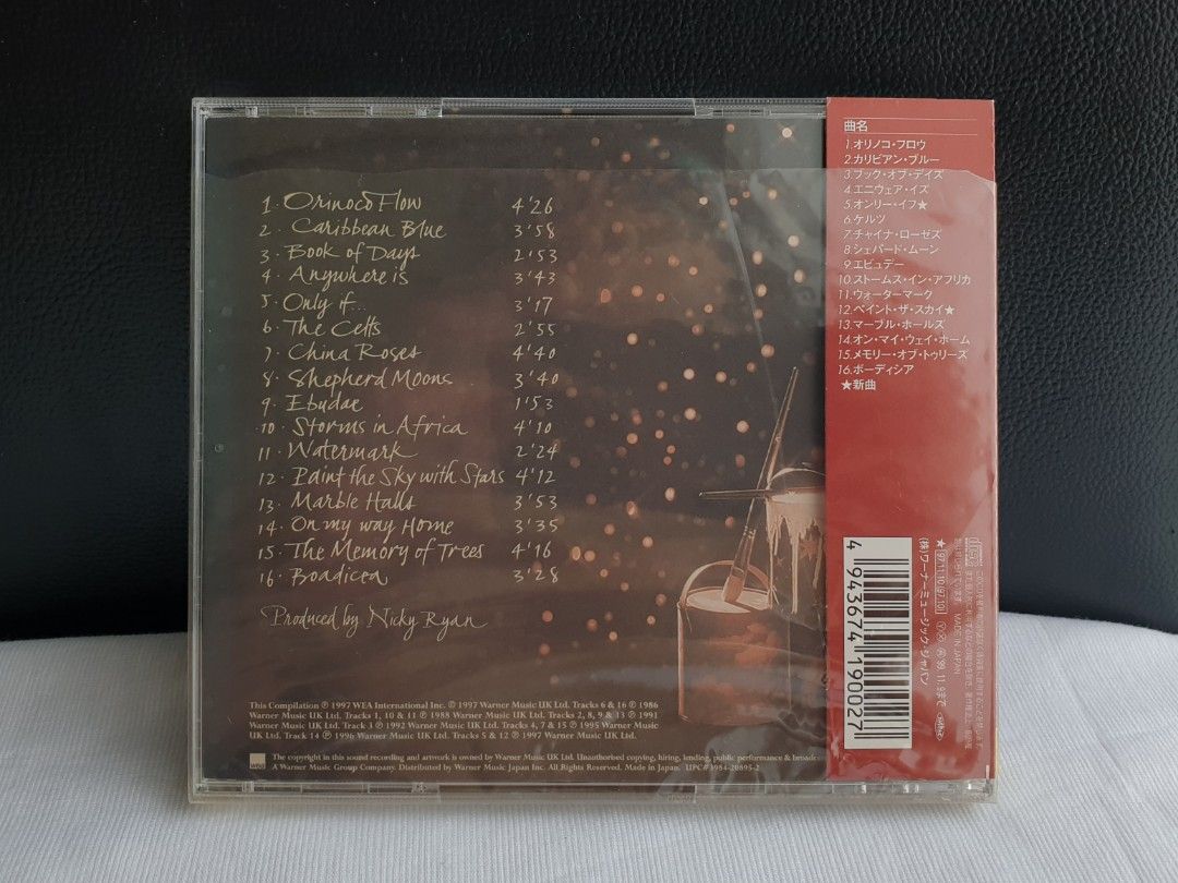 Enya - Paint the Sky with Stars CD (Category: CDs & DVDs) located in Quezon City. Submitted by WasalakTwo (Listing ID 1437849035, Image 2). Description: Bought in Japan Good condition Open for delivery nationwide.