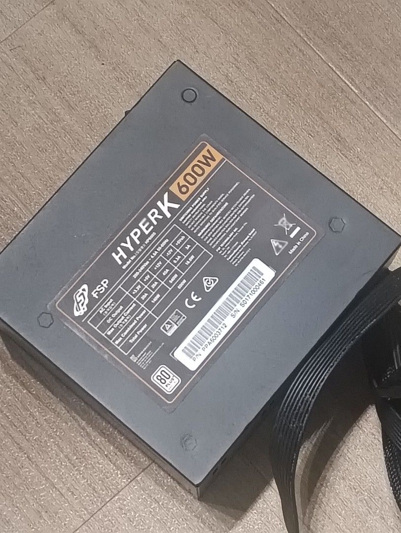 FSP HYPER K 600W Power Supply454366633699594240