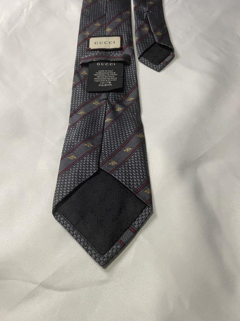 GUCCI AOP Authentic Neckties (Category: Luxury Accessories) located in Santa Cruz. Submitted by hongkongmarketph (Listing ID 1437901021, Image 3). Description: Good as new Authentic .